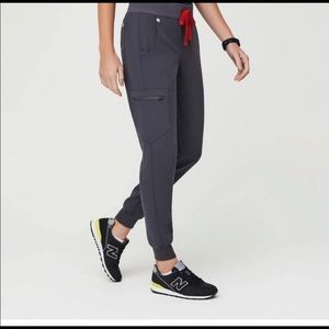 Figs Women’s Scrub Pants Zamora Joggers Charcoal XS NWT